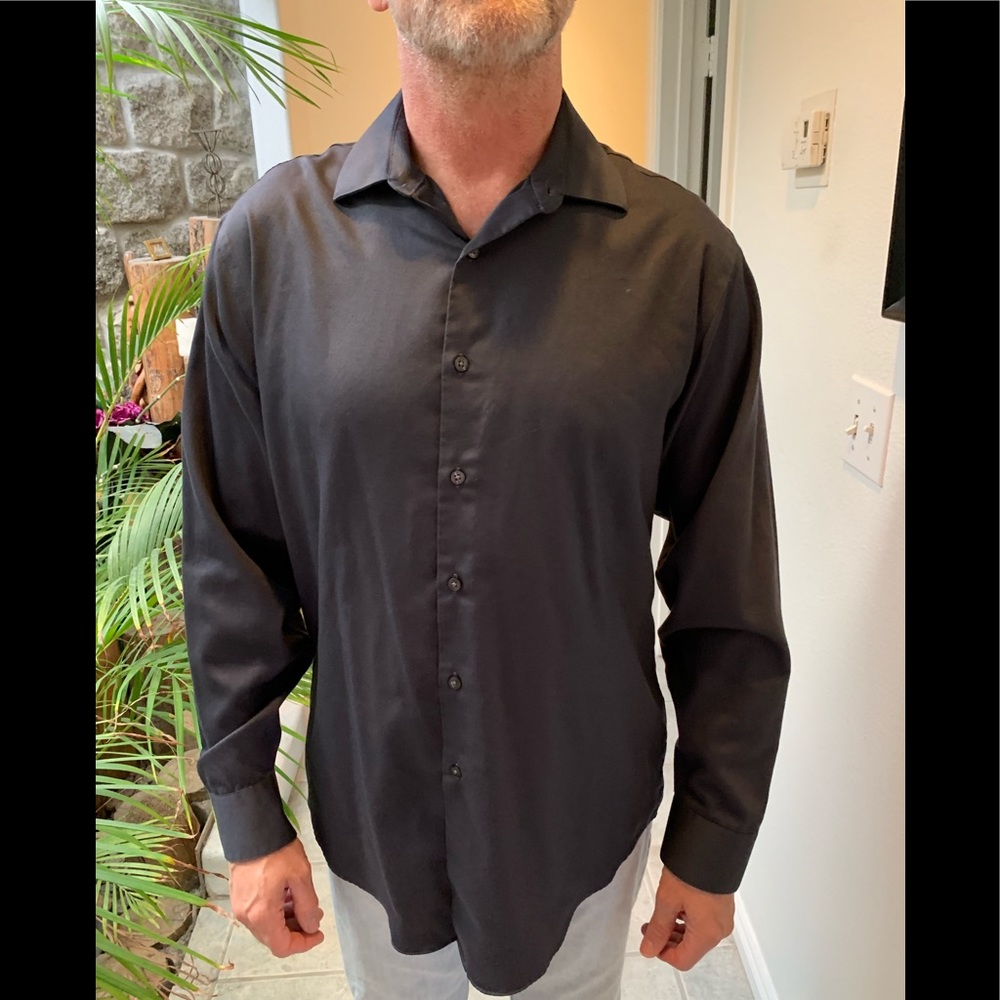 New! Geoffrey Beene Fitted Dress Shirt 16.5